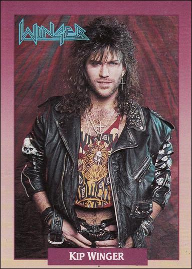 Rock Cards (Base Set) card 64 Kip Winger