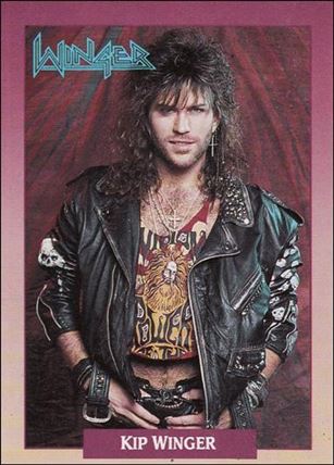 Rock Cards (Base Set) card 64 Kip Winger