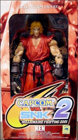 Capcom vs SNK 2 figure 5 Ken (Red)