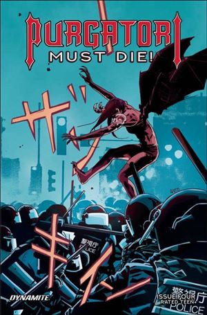 Purgatori Must Die! issue 4-C Antonio Fuso Cover