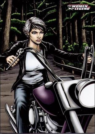 Women of Legend (Base Set) card 2 DC Comics Abigail Arcane