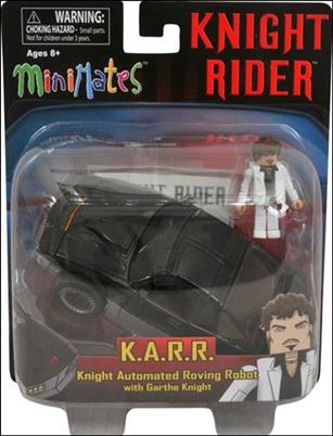 Minimates Vehicles figure 7 K.A.R.R. with Garthe Knight