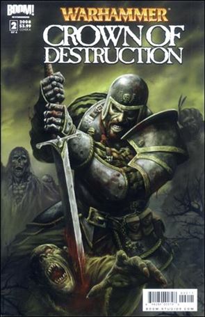 Warhammer: Crown of Destruction issue 2 Warrior Cover