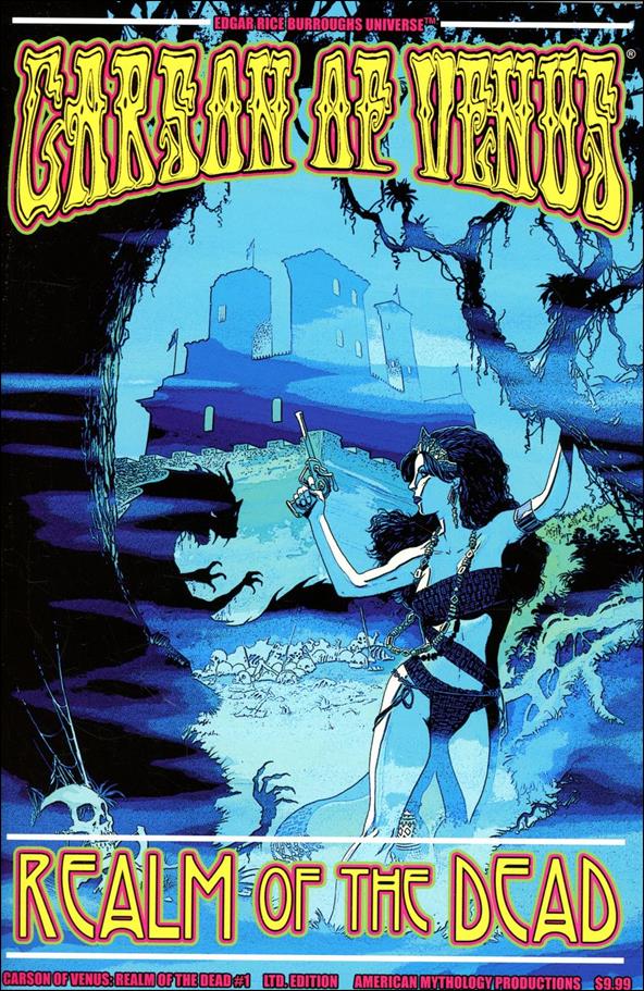 Carson of Venus: Realm of the Dead issue 1-C Mike Wolfer Pulp Cover 1/350