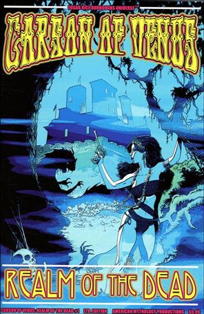 Carson of Venus: Realm of the Dead issue 1-C Mike Wolfer Pulp Cover 1/350