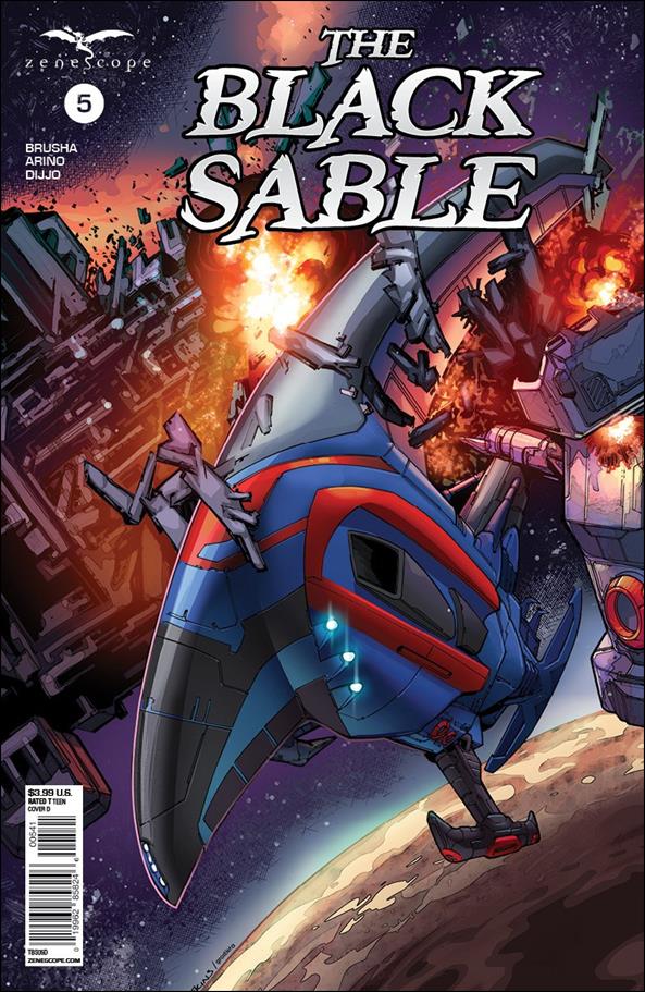 Black Sable issue 5-D Robert Atkins Cover