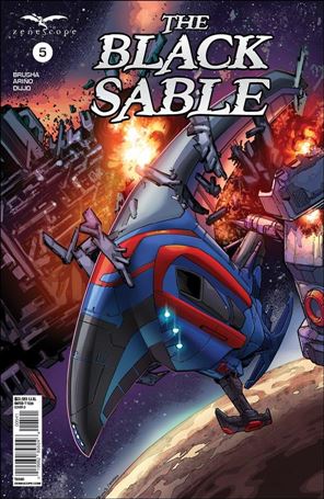Black Sable issue 5-D Robert Atkins Cover
