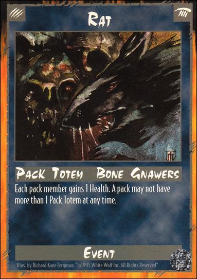 Rage Limited (Base Set) card 207 Rat 