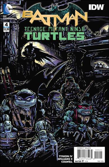 Batman/Teenage Mutant Ninja Turtles issue 4-B Kevin Eastman 1:50 Cover