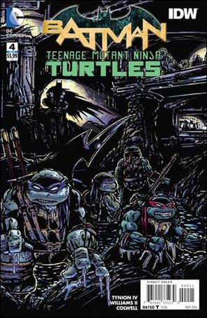 Batman/Teenage Mutant Ninja Turtles issue 4-B Kevin Eastman 1:50 Cover