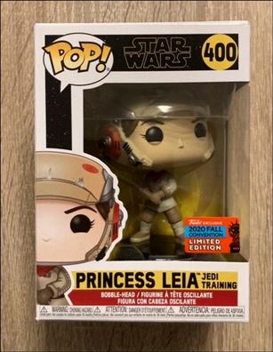 POP! Star Wars figure 400-B Princess Leia Jedi Training (Fall Convention)