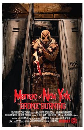 Maniac of New York: The Bronx is Burning issue 3-B Robert Hack Cover