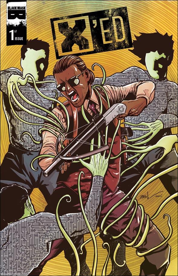 X'ED issue 1-D Amancay Nahuelpan Jesse James Comics Cover 1/250