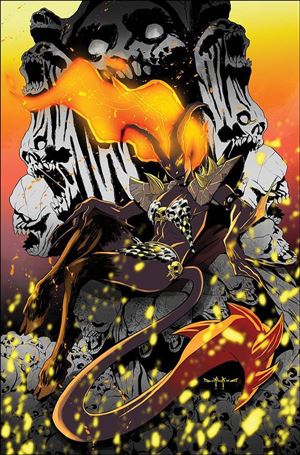 Hell Sonja issue 1-I Pasquale Qualano 1:7 Virgin Cover