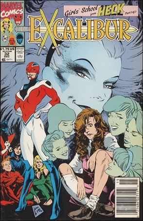 Excalibur (1988) issue 32-B Newsstand Edition / Price Variant