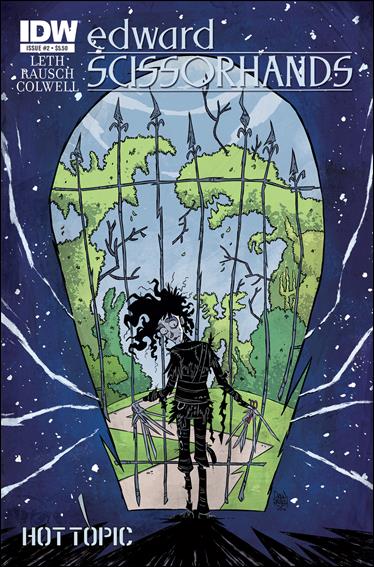 Edward Scissorhands issue 2-D Drew Rausch Hot Topic Cover