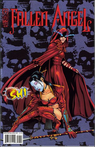 Fallen Angel (2005) issue 17 Joe Corroney Cover Flipbook with Billy Tucci Cover