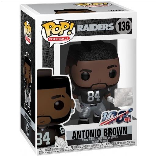 Pop! Football (NFL) figure 136 Antonio Brown 