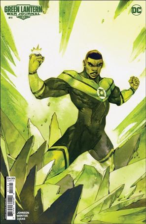 Green Lantern: War Journal issue 11-B Chuma Hill Cardstock Cover