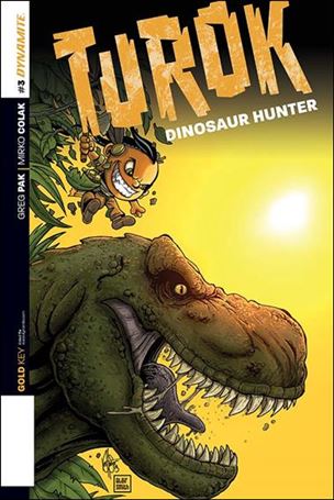 Turok: Dinosaur Hunter (2014) issue 3-E Ken Haeser 1:xx Cover