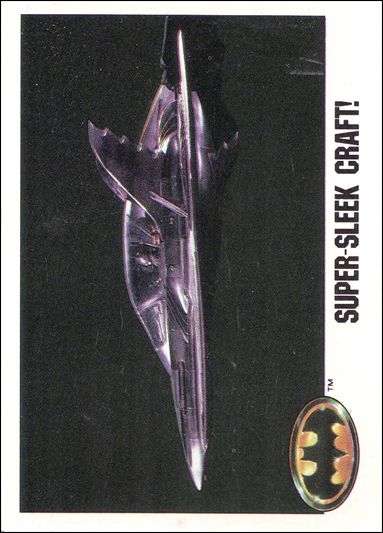 Batman: Series 1 (Base Set) card 108 Super-Sleek Craft!