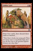 Magic the Gathering: 10th Edition (Base Set) card 208 Goblin Lore