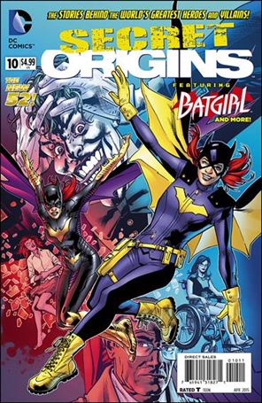 Secret Origins (2014) issue 10 Blue Cover