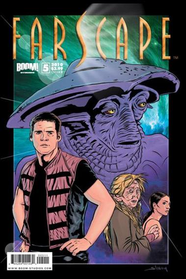 Farscape (2009) issue 5-B Will Sliney Cover