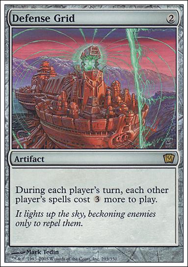 Magic the Gathering: 9th Edition (Base Set) card 293 Defense Grid
