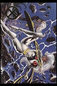 X-Men: Hardees (Base Set) card 4 Phantasia vs. Storm 