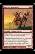 Magic the Gathering: Lorwyn (Base Set) card 192 Sunrise Sovereign