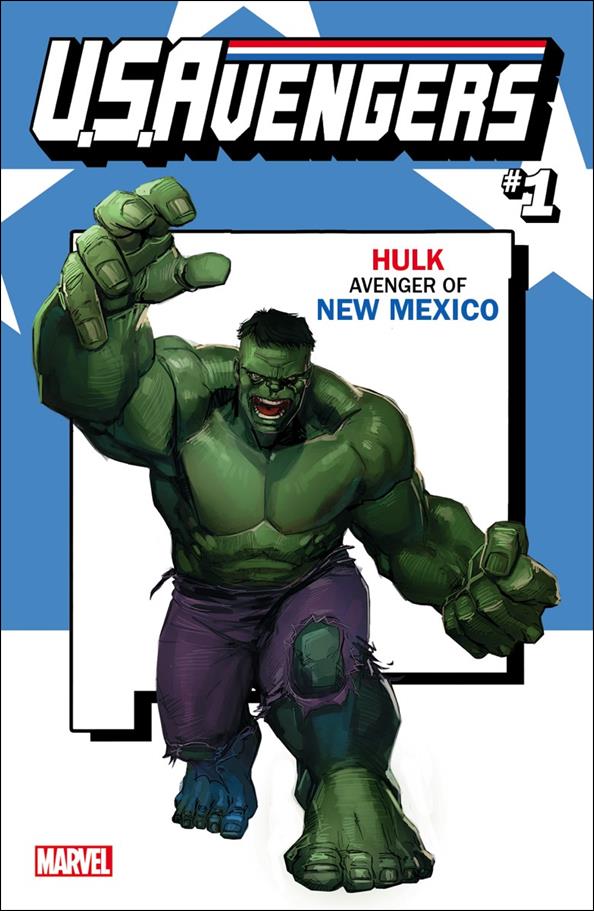U.S.Avengers issue 1-NF Rod Reis New Mexico Cover