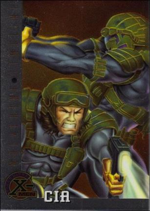 1996 Fleer Ultra X-Men All Chromium (Base Set) card 81 CIA
