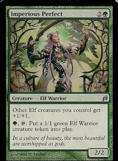 Magic the Gathering: Lorwyn (Base Set) card 220 Imperious Perfect