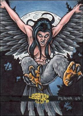 Legends & Lore (Sketch Card Subset) card TP Tony Perna 1/10