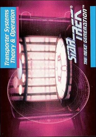 Star Trek: The Next Generation - Inaugural Edition (Base Set) card 107 Transporter System Theory & Operation