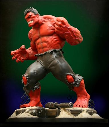 Marvel Statues (Bowen) item 169 Red Hulk 1/1300