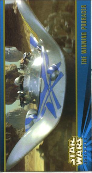 Star Wars: Episode I Widevision: Series 2 (Base Set) card 54 The Winning Podracer