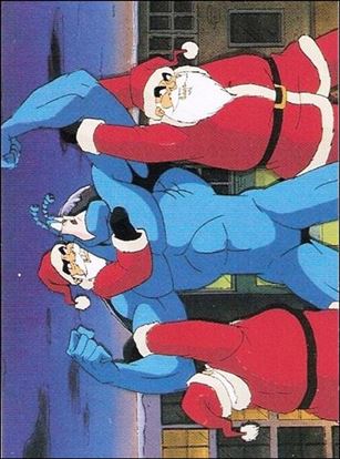 Tick (Base Set) card 52 The Tick Loves Santa