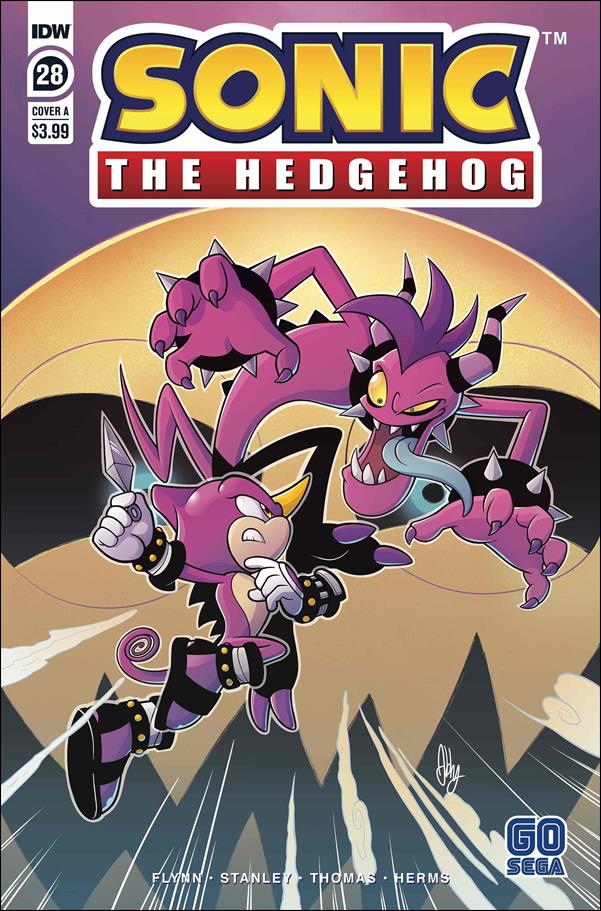 Sonic the Hedgehog (2018) issue 28 Abby Bulmer Cover