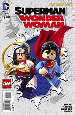 Superman/Wonder Woman issue 13-D LEGO Cover