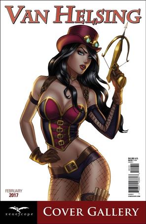 Van Helsing Cover Gallery issue 1-C Dawn McTeigue Cover