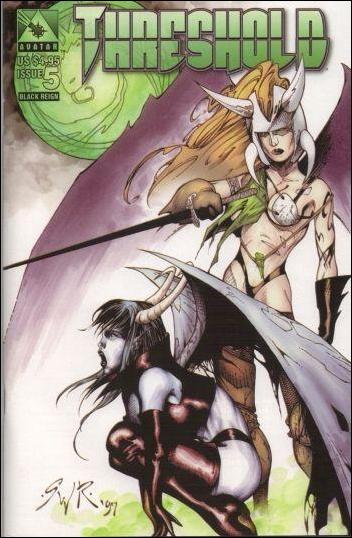 Threshold (1998) issue 5-C Black Reign Cover