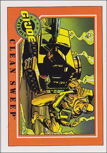 G.I. Joe (Base Set) card 5 Clean Sweep