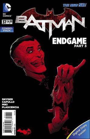 Batman (2011) issue 37-C Unbagged Greg Capullo Cover Combo Pack