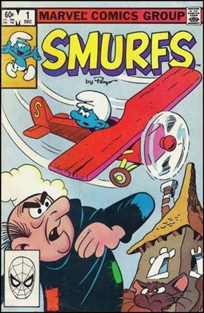 Smurfs (1982) issue 1-B Star Wars Back Cover Ad (2nd Printing)