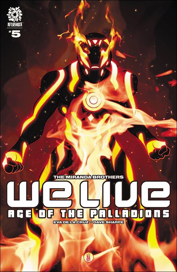 We Live: Age of the Palladions issue 5 Inaki Miranda Cover