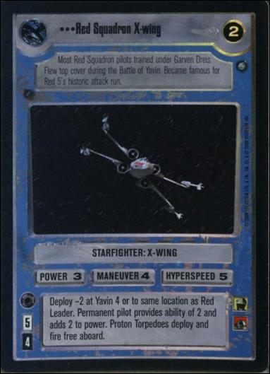 Star Wars: Reflections II: Expanding the Galaxy (Base Set) card 151 Red Squadron X-wing