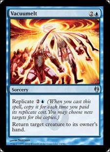 Magic the Gathering: Duel Decks: Izzet vs. Golgari (Base Set) card 24 Vacuumelt
