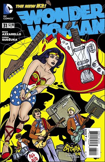 Wonder Woman (2011) issue 31-B Michael Allred 1:25 Batman '66 Cover
